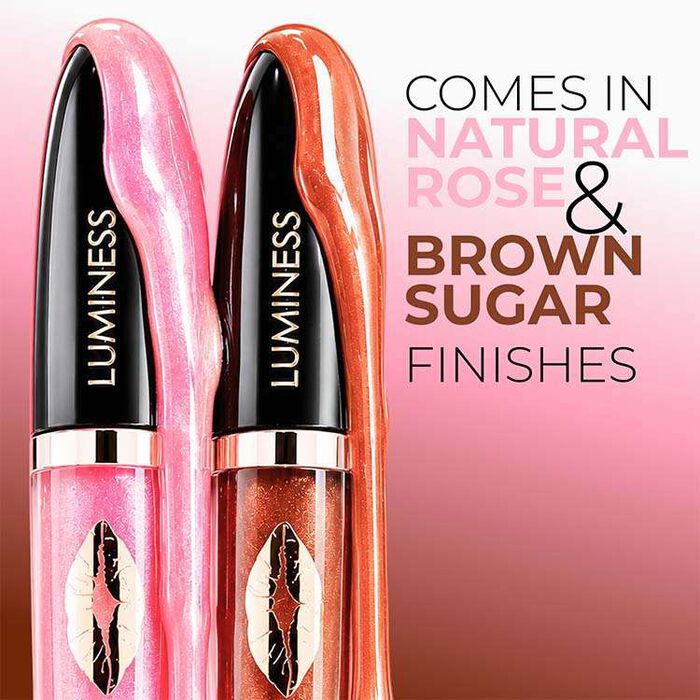 How to apply Luminess Gentle Hot Kiss Lip Plumper over lip liner, lipstick or bare lips